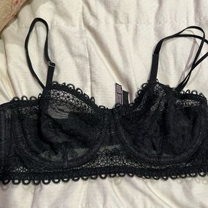 Lace black Victoria secret bra